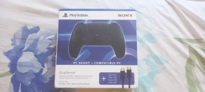 Controle de ps5 Midnight Black LACRADO