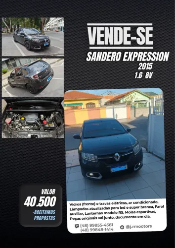 Renault Sandero Expression Hi-power 1.6 8V 5P 2015