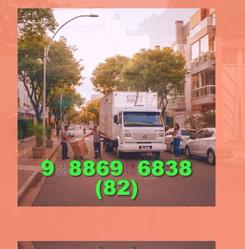 Frete profissional! Transporte seguro e ágil para suas mudanças e cargas.