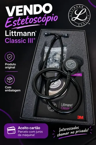 estetoscópio littmann classic iii