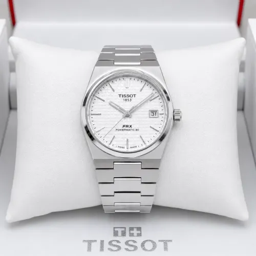 Tissot PRX 35mm - Mostrador Branco
