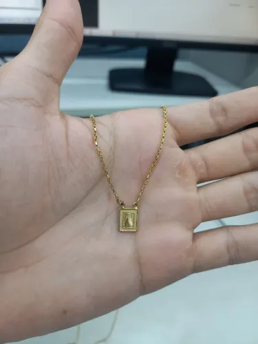 Escapulário dourado 70cm PREÇO NEGOCIÁVEL