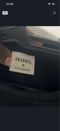 Camisa Barra Crew tamanho M