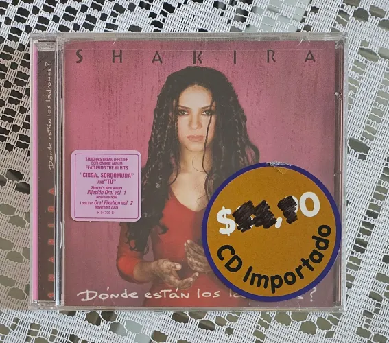 CD Shakira - Donde Estan Los Ladrones? - Importado Lacrado