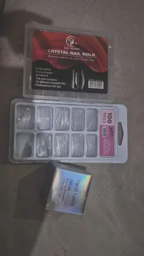Kit Alongamento de Unhas em Gel com Moldes e Gel Real Love