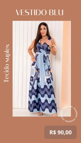 Vestido Blue 