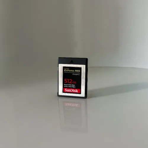 1x Cartão Memória Sandisk Cfexpress 512gb Extreme Pro Type B