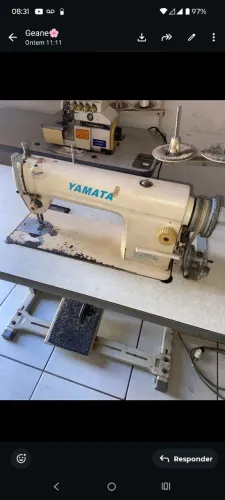 Máquina de costura,reta Yamaha, perfeito estado de conservação.