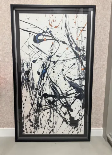Quadro abstrato 86x146cm