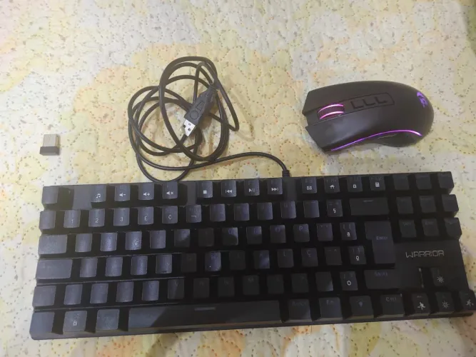 Kit mouse e teclado