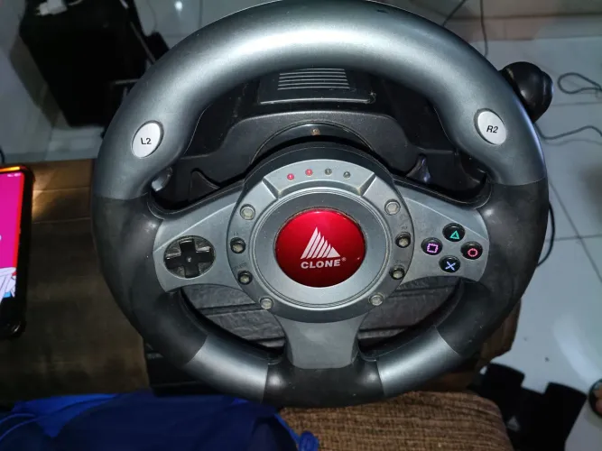 Controle Volante PS2, PS3 e PC etc