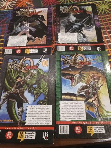 Mangá Monster Hunter Orage