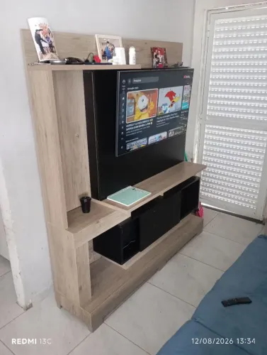 Painel de tv com rack