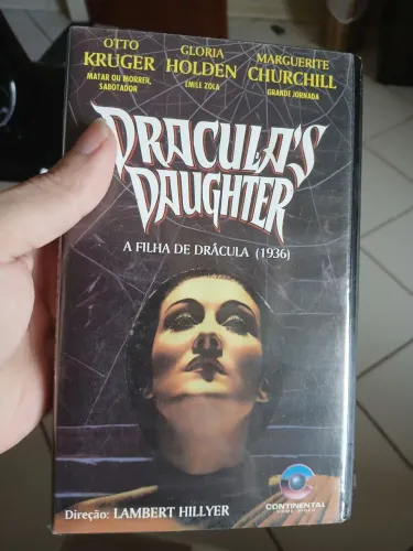 Vhs a filha de dracula terror classico