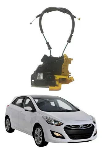 Fechadura Porta Dianteira Esquerda Hyundai I30 2014 A 2017