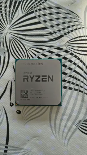 Processador ryzen 5 5500 novo