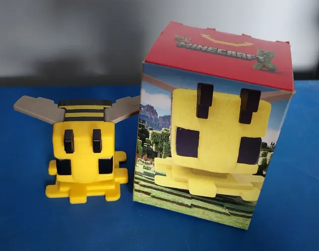 Minecraft - ABELHA - Na caixa - Impecável - Complete sua coleção do McDonald's.