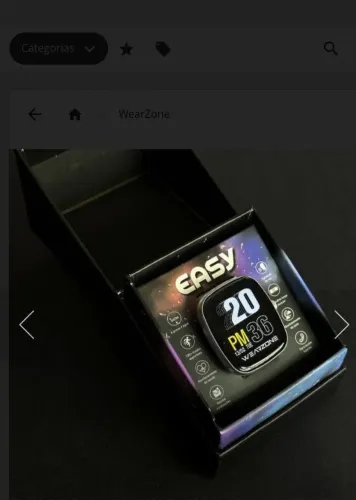 Relógio smartwatch Easy wrarzone (relógio inteligente)