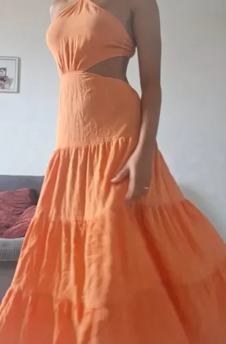 Vestido laranja Tamnho 36/38
