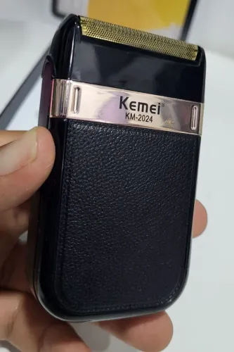 Mini Shaver Barbeador kemei KM2024 Eletrônico 