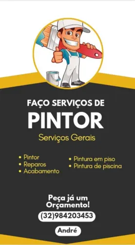 Serviços de pintor em geral
