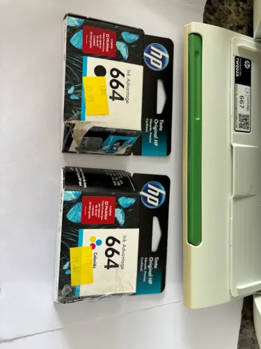 2 cartuchos de impressora HP