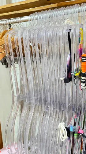 Cabide Corpinho Acrílico Transparente Manequim