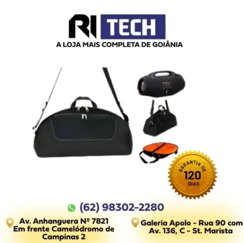 Capa Protetora Boombox 4 Tipo Mochila para Transporte Seguro