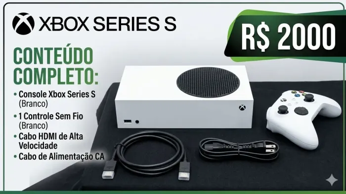 XBOX SERIES S SEMINOVO