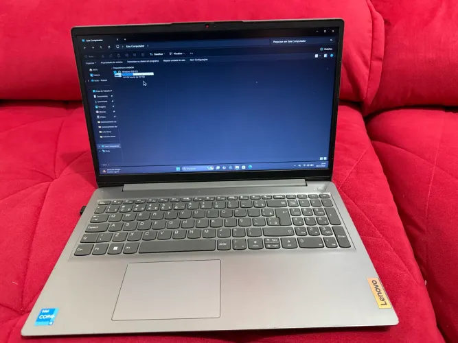 Notebook Lenovo Notebook Lenovo Core i3 8GB RAM 256GB SSD 15,6" Windows 11 