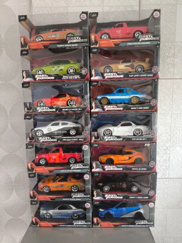 Miniatura velozes e furiosos escala 1/24