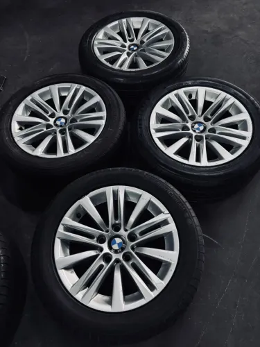 Rodas bmw furacão 5x120 aro 16 com pneus meia vida 205/55/16 serve em s10 antiga