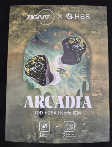 Fone de ouvido IEM - ZiiGaat x HBB Arcadia