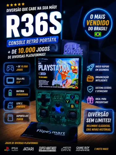 Video Game R36S (Lacrado e com Garantia)