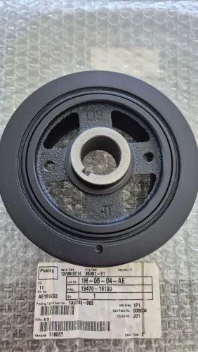 Polia virabrequim Toyota corolla ano 92/2002