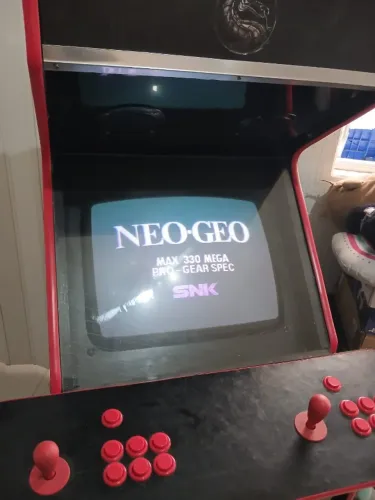Fliperama Arcade Neo Geo MVS (original) c/ King of fighters 97 Funcionando-Leia o anúncio