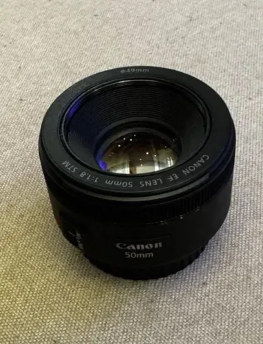 Lente Canon 50mm