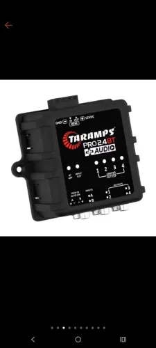 Processador equalizador Taramps 2.4 BT + AUDIO