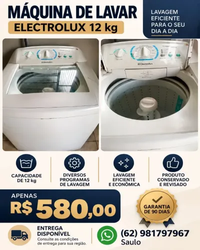 Lavadora Electrolux 12kls