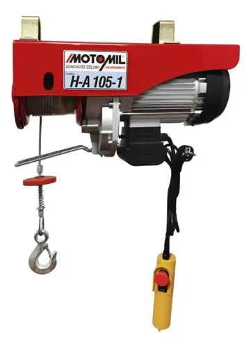 Guincho Eletrico de ,Motobil 600kg semi novo 12m 220v