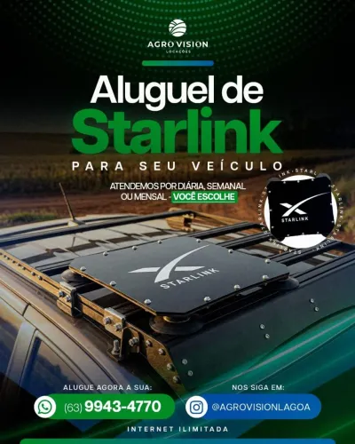 Aluguel de Starlink 