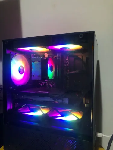 Computador Ryzen 5500 + RX580 8GB