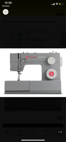 MÁQUINA DOMÉSTICA SINGER FACILITA PRO