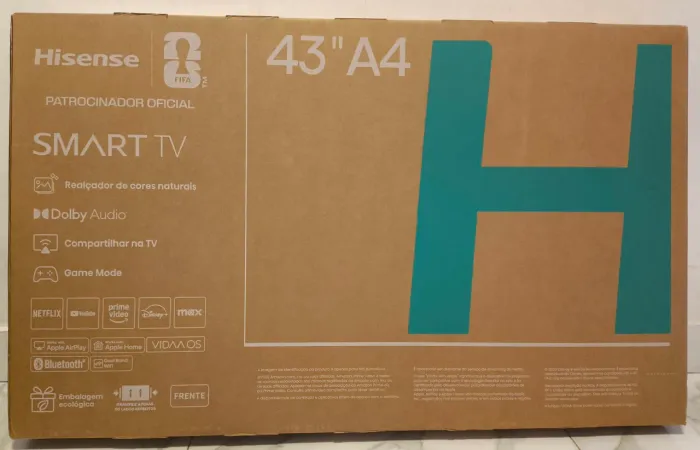 Smart tv 43" lacrada Troco por Pc gamer