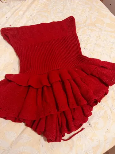 vestido crochê novo nunca usado lindo