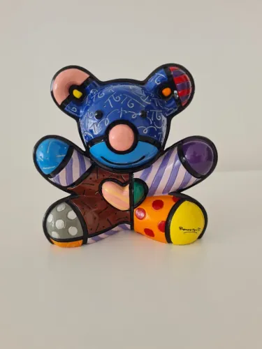 Escultura Romero Britto - Urso (Joy Bear)