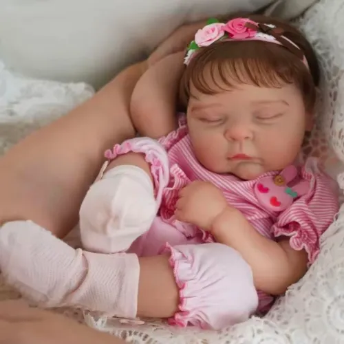 Bebê Reborn Realista Vinil pode dar banho