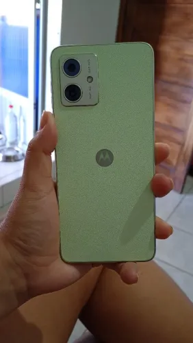 Celular Motorola g 54 5g na cor verde 128 gb