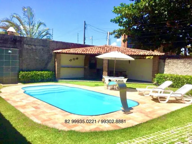 Casa para Venda em Barra de São Miguel, Barra Mar, 3 dormitórios, 1 suíte, 3 banheiros, 1
