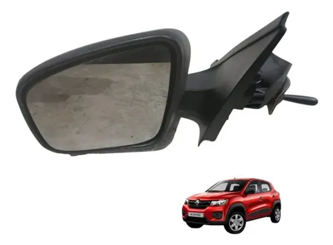 Retrovisor Kwid Flex Controle Manual Lado Esquerdo 2017 2025